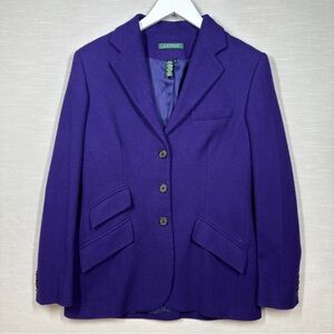 Lauren Ralph Lauren Rich Purple Women's Blazer vintage